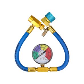 R1234yf Tubo e manometro (attacco bombola 1/2 Acme)
