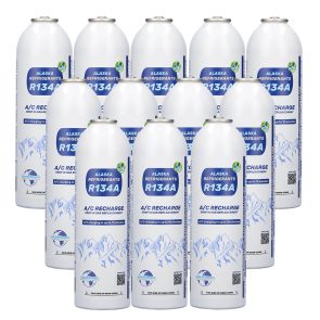 12 x refrigerante sostitutivo R134a per veicoli: confezione da 12 per officine