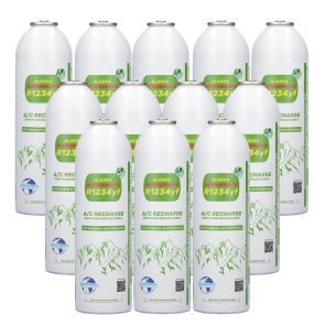 12 x refrigerante sostitutivo R1234yf per veicoli: confezione da 12 per officine