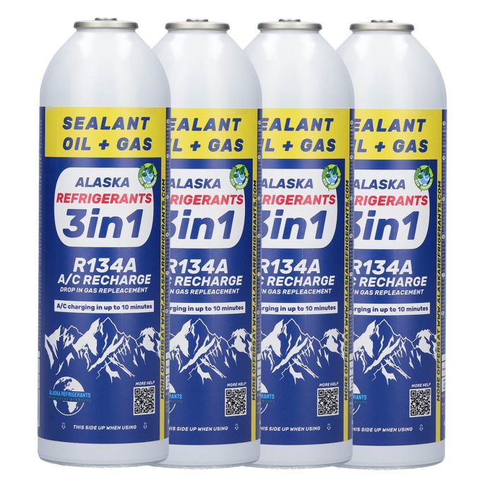 4 x 3in1 HC 134a (gas sostitutivo R134)