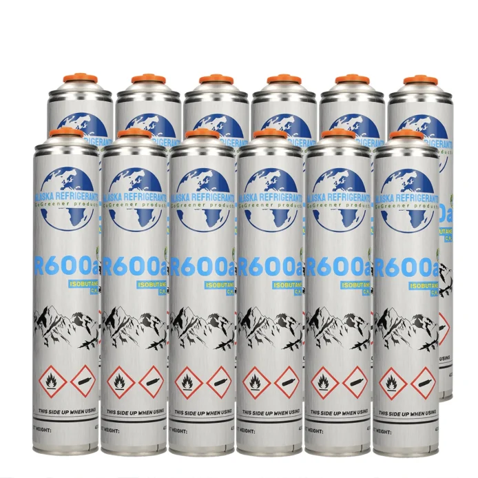 12 x Alaska Refrigerants R600a Isobutano – 420g